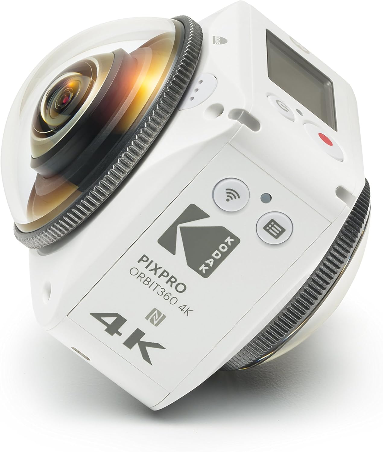 Kodak ORBIT360_4K-WH3 PIXPRO ORBIT360 4K 360° VR Camera Satellite Pack, White