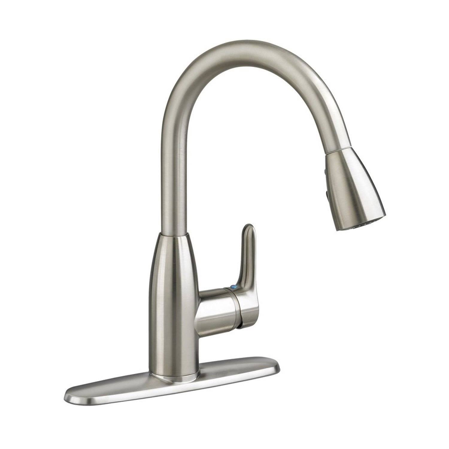 American Standard 4175.300.075 Colony Soft Pull-Down Kitchen Faucet Stainless