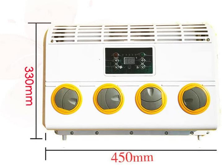 12V Electric AC Unit Truck Air Conditioner Truck Cab Air Conditioner for RV Truck Caravan Excavator Tractor