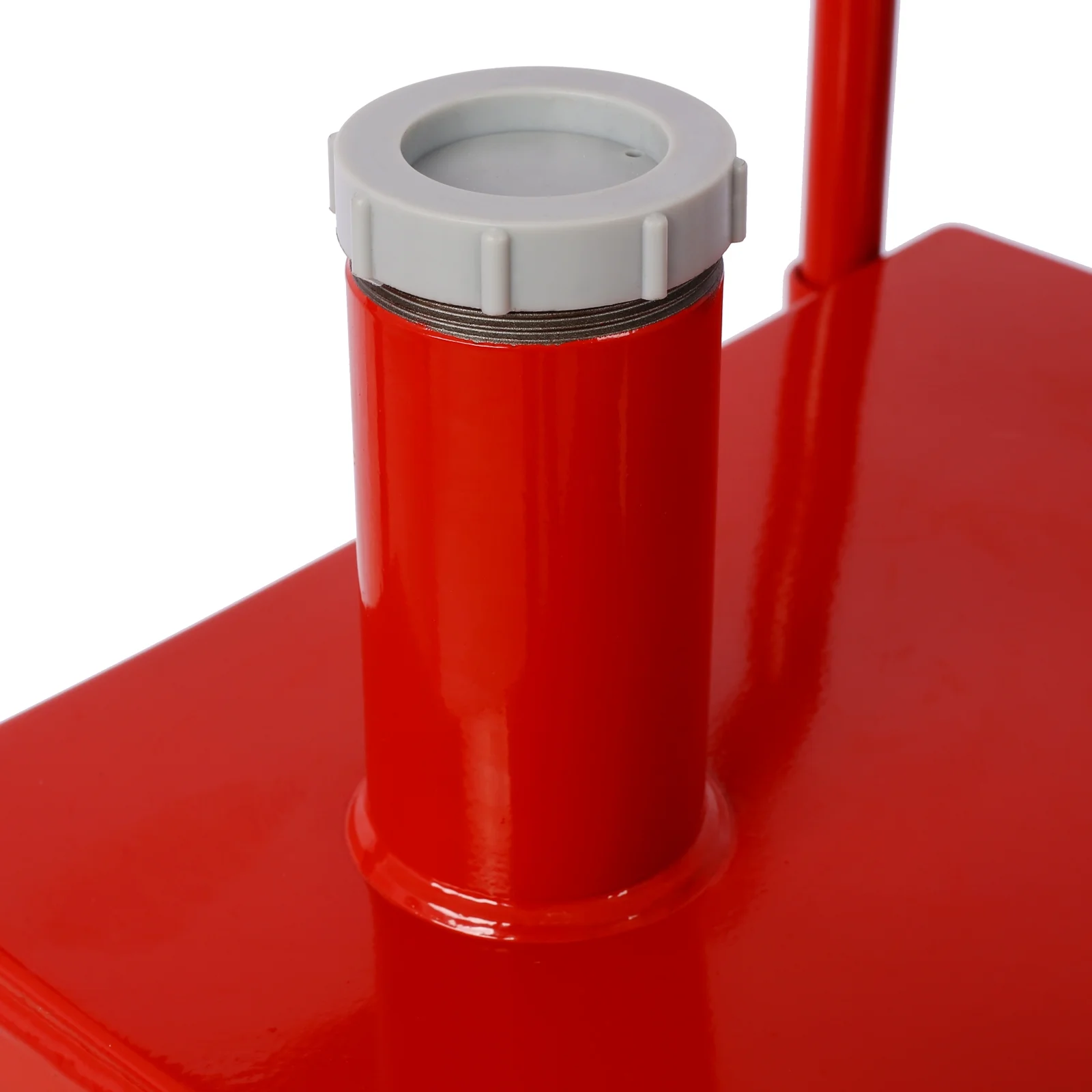 Tabaray 30 Gallon Gas Caddy With Wheels, Fuel Transfer Tank Gasoline Diesel Can Reversible Rotary Hand Siphon Pump, Fuel Storage Tank For Automobiles ATV Car Mowers Tractors Boat Motorcycle(Red) - Curated Treasures Market