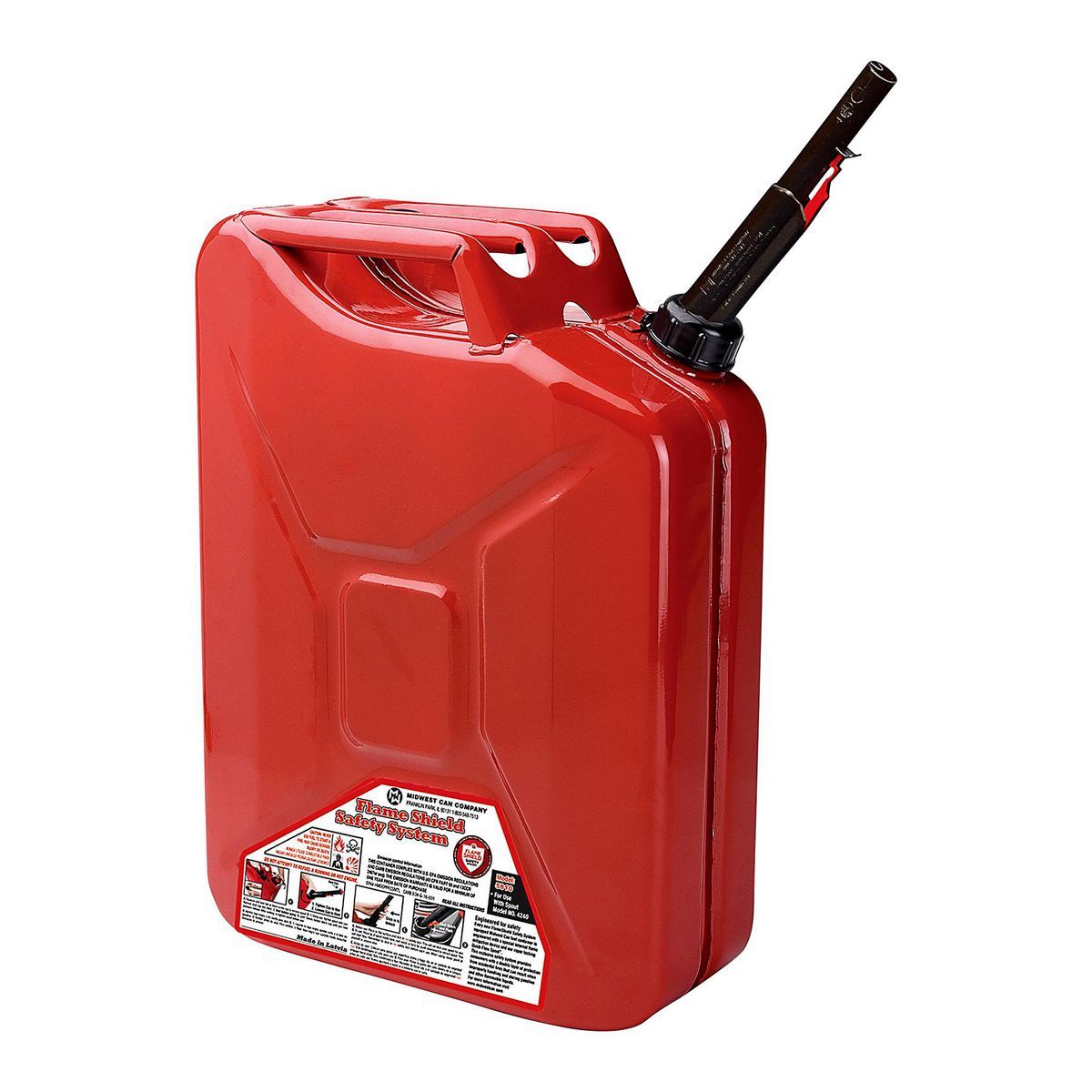 MIDWEST CAN 5 Gallon Jerry Gas Can