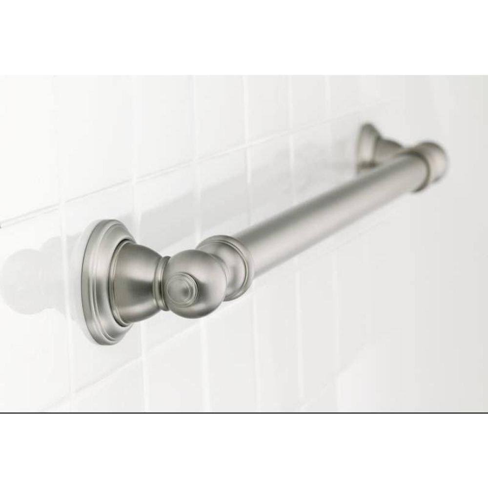 Moen YG5412BN Kingsley 12x22 Grab Bar Brushed Nickel
