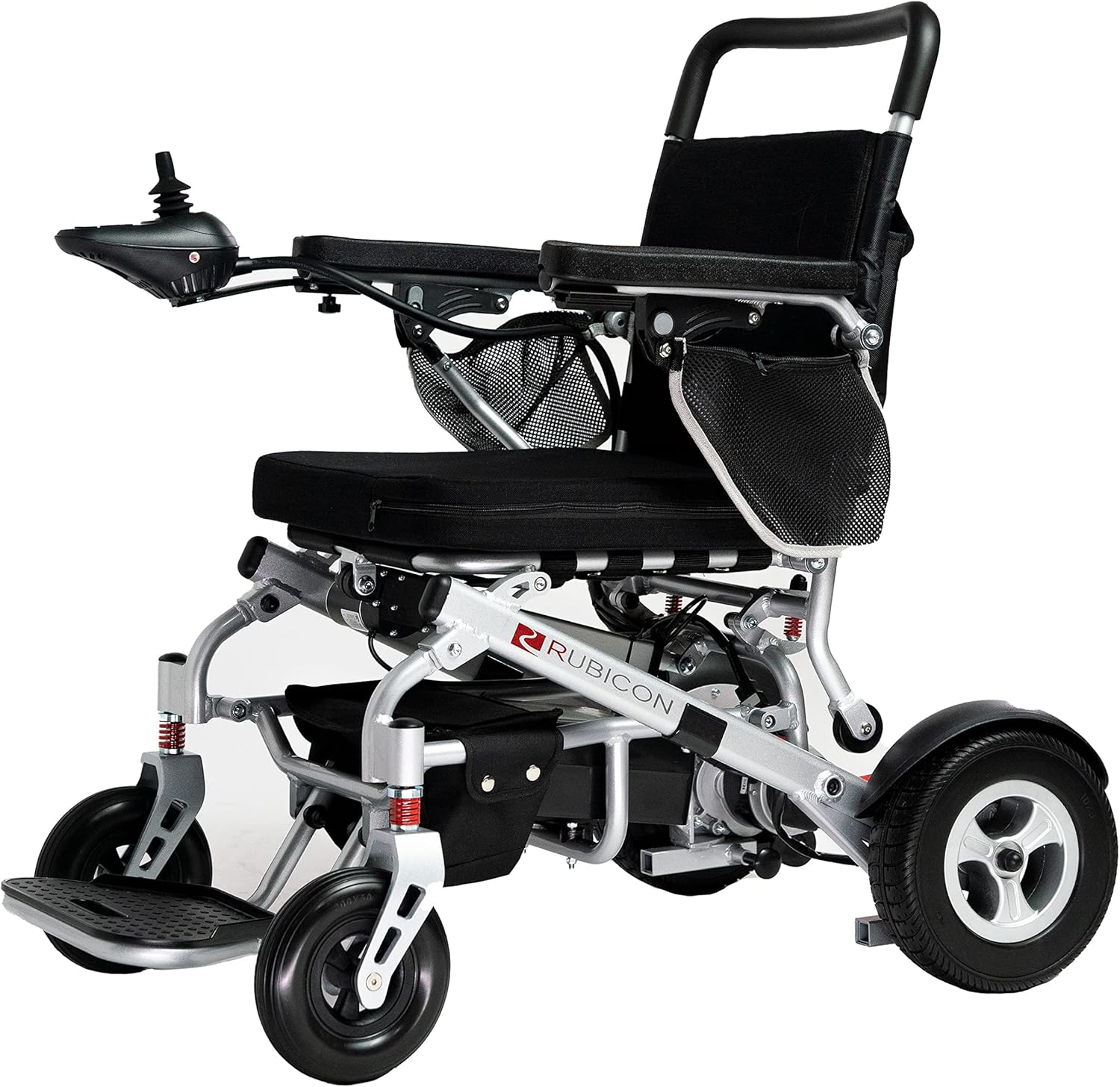 ActiWe Auto Folding Motorized Electric Wheelchair – Foldable All Terrain Long Range (Up to 20 Miles with 20AH Battery Capacity) Power Wheel Chair for Seniors– Portable Power Wheelchairs