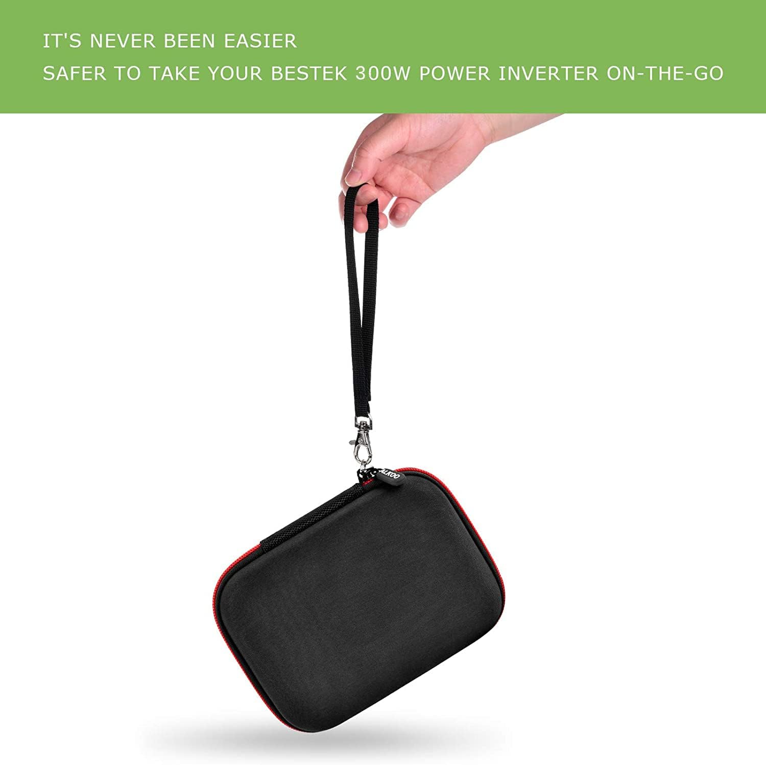Case Compatible with BESTEK 300W Power Inverter DC 12V to 110V AC Car Inverter - Not Include Power Inverter, Case Only