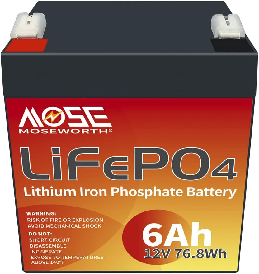 24V Lithium Battery 60Ah Lifepo4 Trolling Motor RV Battery Replacement Built-in BMS Last Longer Replace Your SLA Perfect for Backup Power and Off Grid Applications
