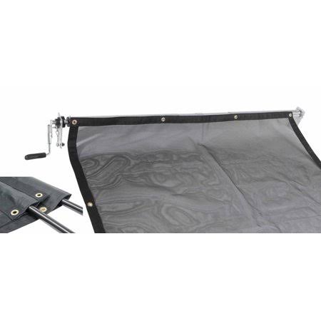 Mytee Products DTR Dump Trailer PVC Mesh Tarp Kit w/ 7& x 18& PVC Mesh Tarp, Size: Dump Tarp Roller Kit w/ 7& x 18& PVC Mesh
