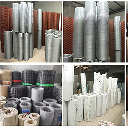 Generic Wire Mesh Panels, 40 Mesh Stainless Steel Metal Mesh Sheet, Aperture 0.5Mm Versatile Wire Mesh, for Air Vents, Windows, Door, Filter