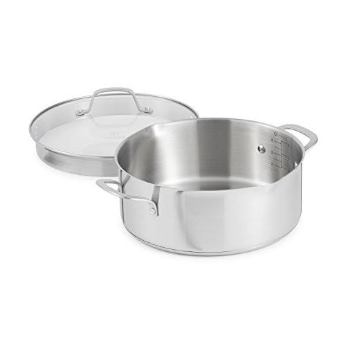 Calphalon Classic 5-Quart Stainless Steel Dutch Oven