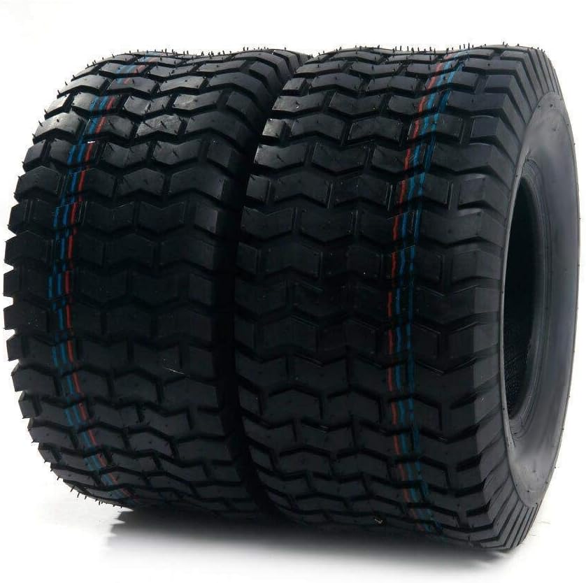 Set of 2 Lawn & Garden Turf Saver Tires 20x8-8 20x8.00-8 20x8x8 Tire 4PR
