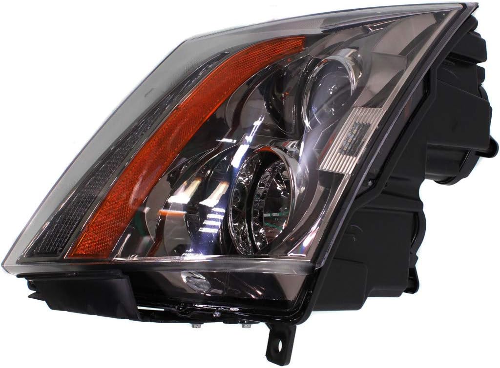 For Cadillac CTS Headlight Assembly 2008-2014 Pair Driver and Passenger Side | Halogen | DOT Certified | GM2502309