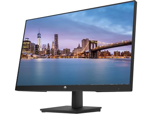HP P22 G5 22 inch 1920 x 1080 Full HD Edge LED LCD Monitor, 2-Pack Bundle with HDMI, VGA, and Displayport