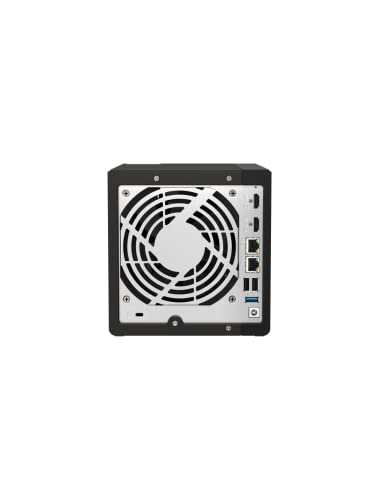QNAP TS-453E-8G-US 4 Bay High-Performance Desktop NAS with Intel Celeron Quad-core Processor, 8 GB DDR4 RAM and Dual 2.5GbE (2.5G/1G/100M) Network Connectivity (Diskless)