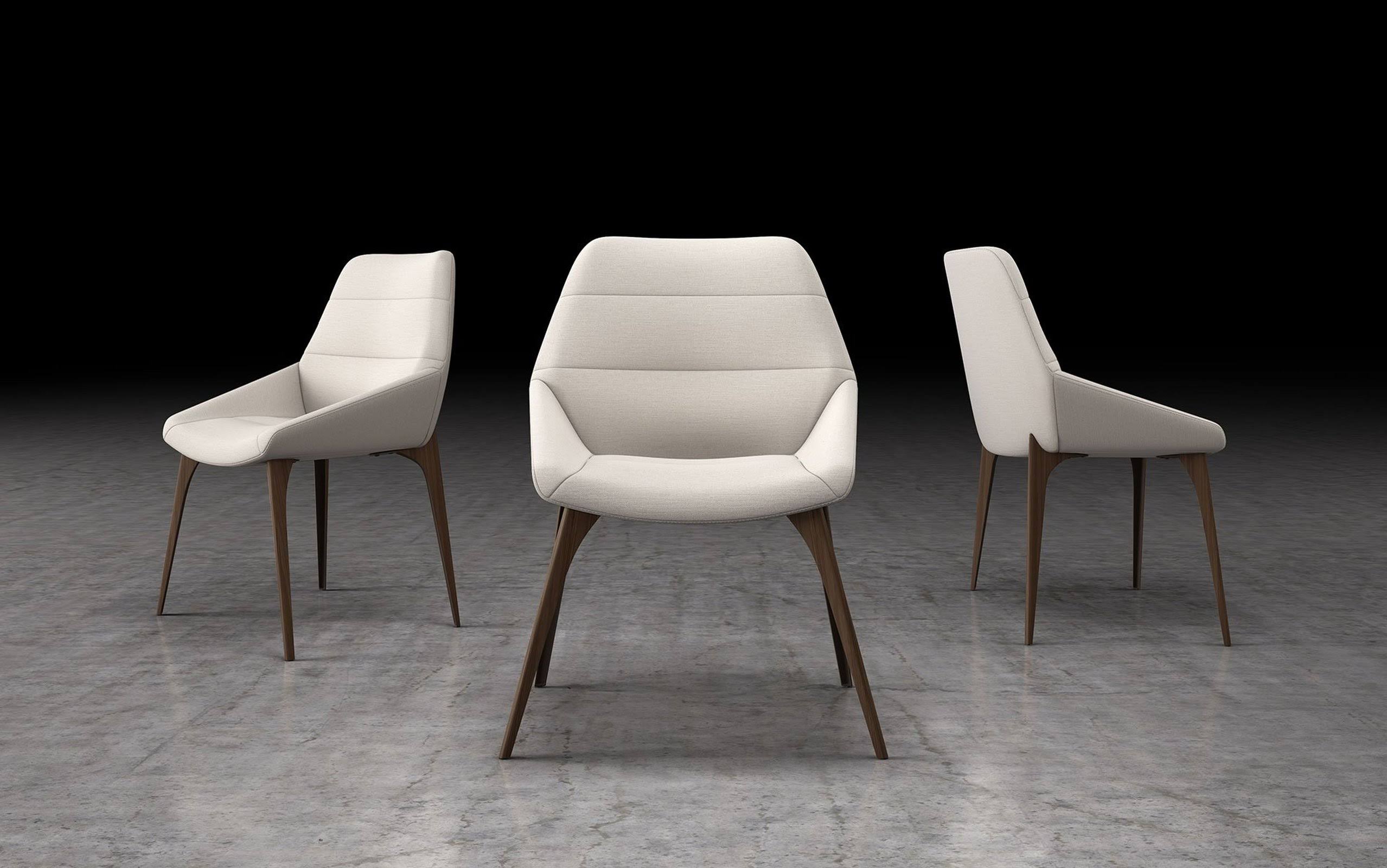 Modloft Rutgers Dining Chair - White Sand
