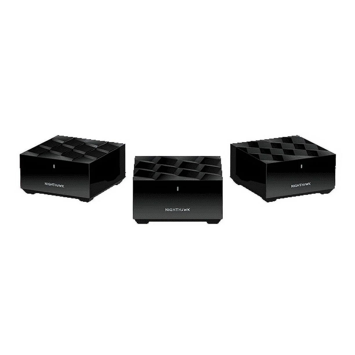 NETGEAR Nighthawk Dual-Band WiFi 6 AX1500 Mesh System 1.5 Gbps Router + 2 Satellites (MK6W-100NAS)