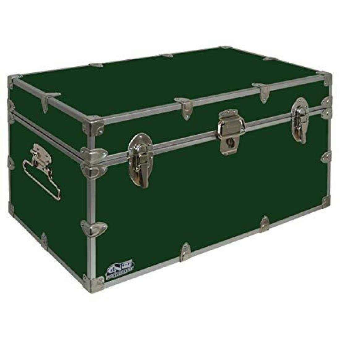 Cu0026N Footlockers Undergrad Footlocker Trunk 32x18x16.5x22 | Dark Green
