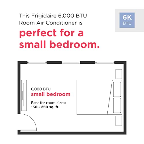 Frigidaire Window-Mounted Slider Casement Air Conditioner