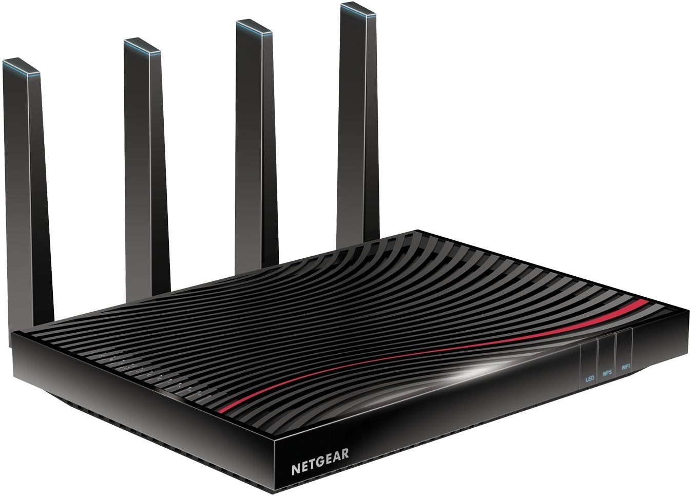 NETGEAR Nighthawk WiFi 6 Cable Modem Router with 90-day Cyber Threat Protection Subscription (CAX30S)  - Compatible with Xfinity, Spectrum, and Cox, AX2700 (Up to 2.7Gbps) DOCSIS 3.1