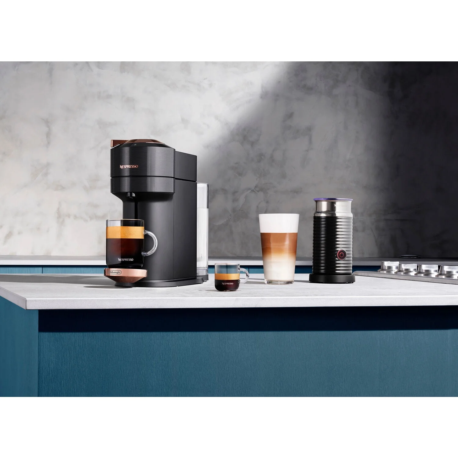 Nespresso Vertuo Next Coffee and Espresso Maker by DeLonghi, Dark Gray
