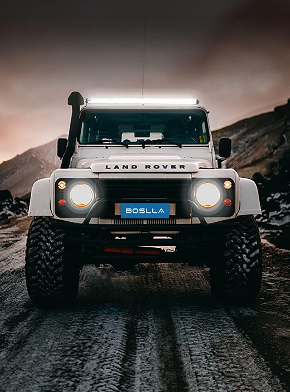 LED Light Bar 52Inch Roof Light Bar for Off-Road Trucks Cars ATV SUV Cabin Boats etc - Single Row Light Bar with Spot Flood Combo Beam - IP69K Waterproof Off Road LED Work Light