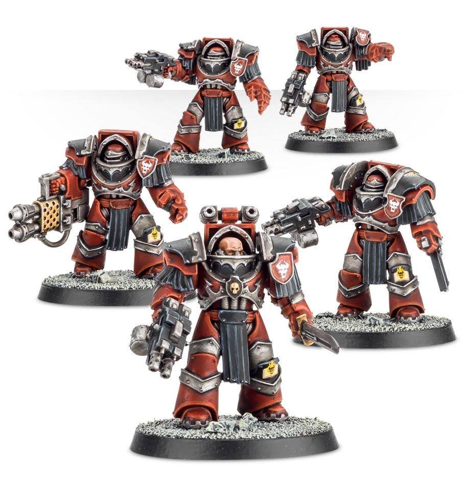 Warhammer 40K The Horus Heresy Cataphractii Terminators