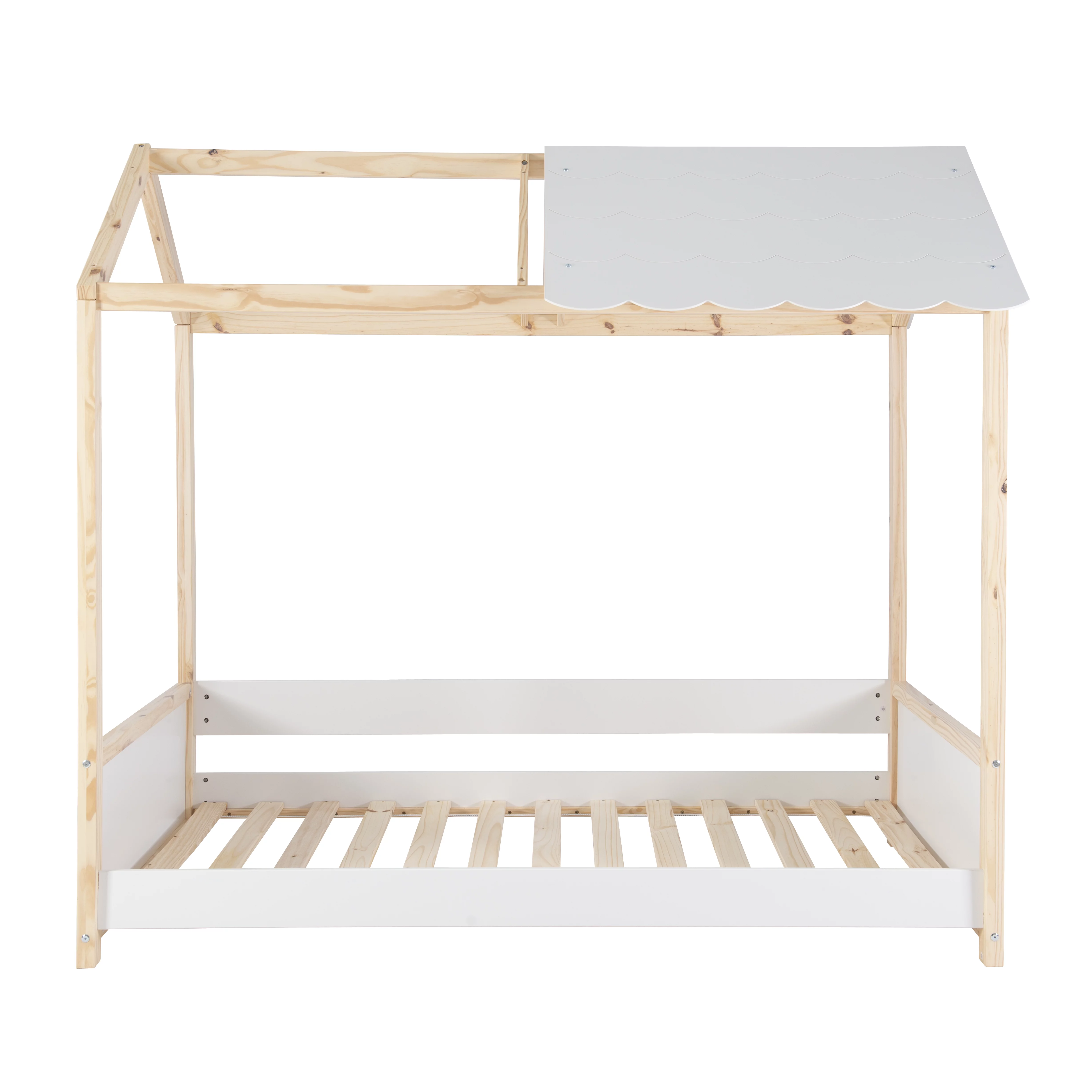Powell Allyson Kid's Bed, Twin, White