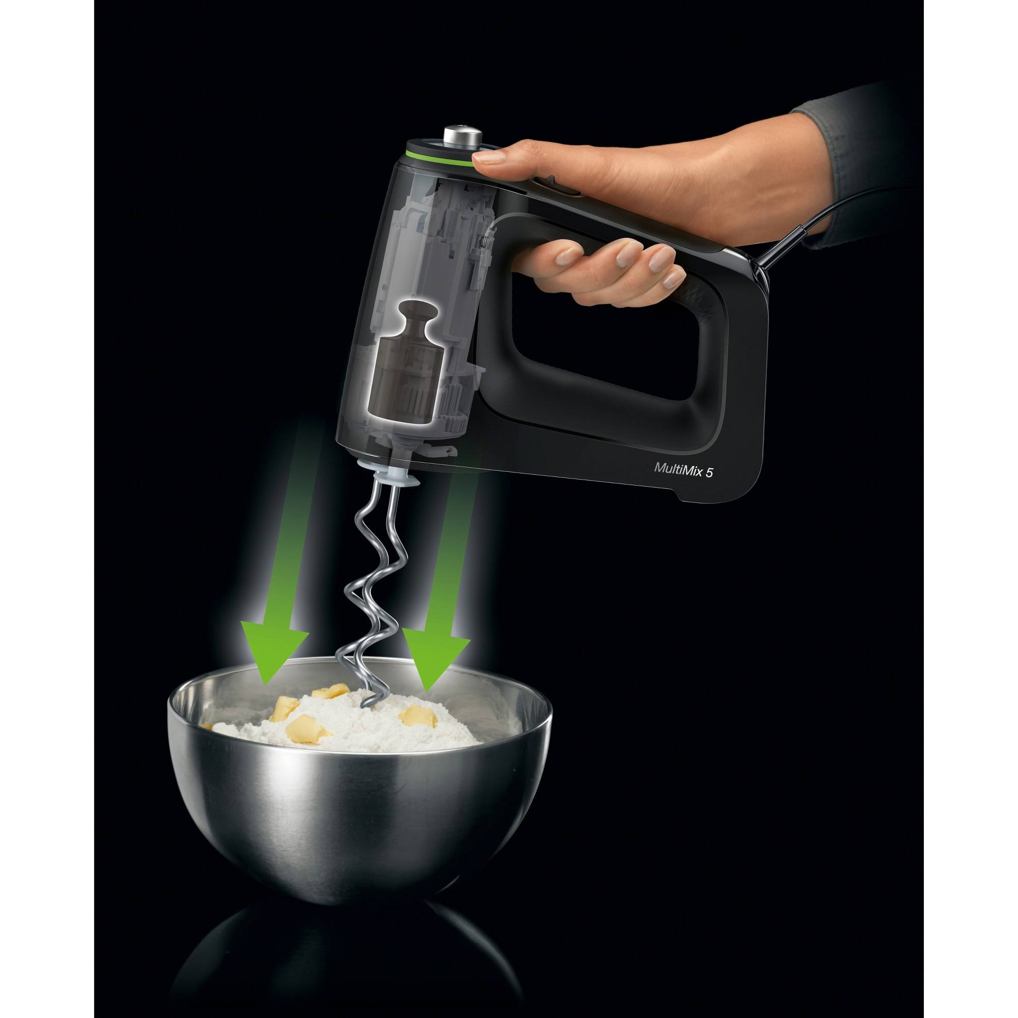 Braun MultiMix 5 HM 5100 Plastic Hand Mixer - Black