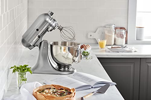 KitchenAid Artisan Series 5 Quart Tilt Head Stand Mixer with Pouring Shield KSM150PS, Removable bowl, Aqua Sky