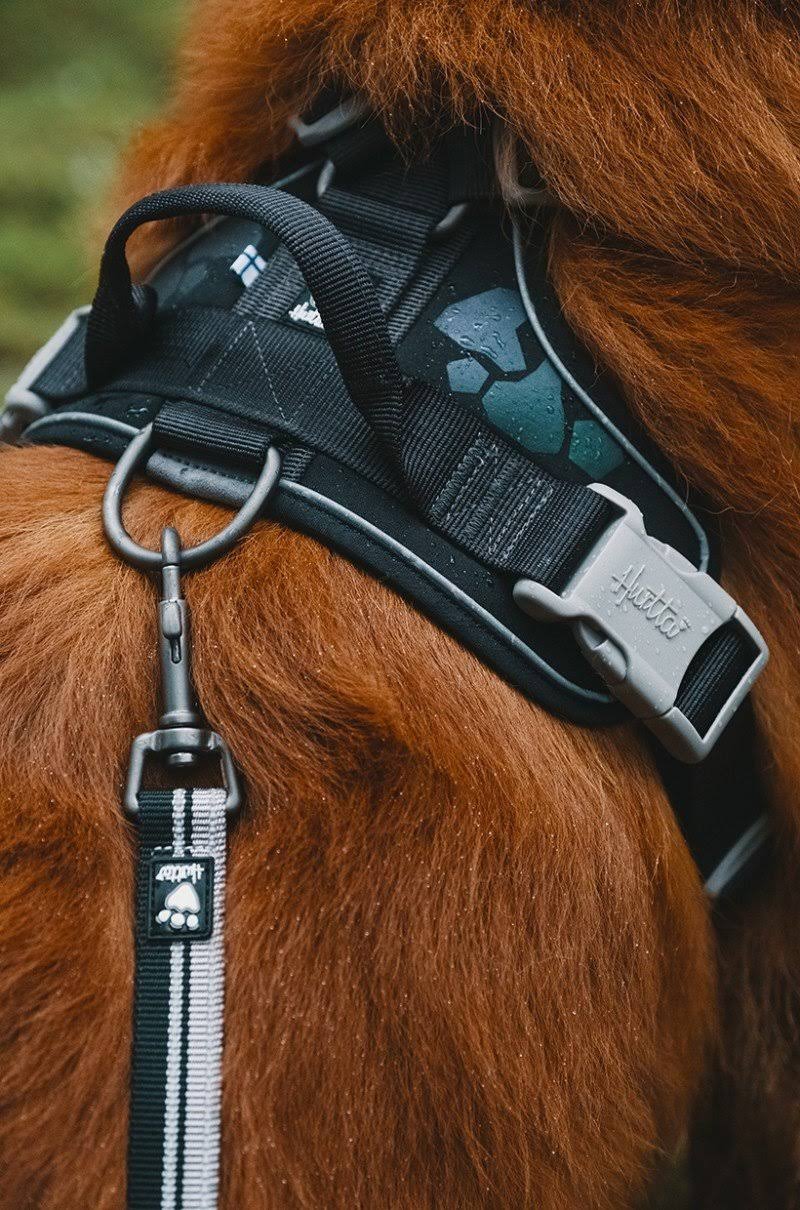 Hurtta Weekend Warrior Harness - Park Camo - 32-39in