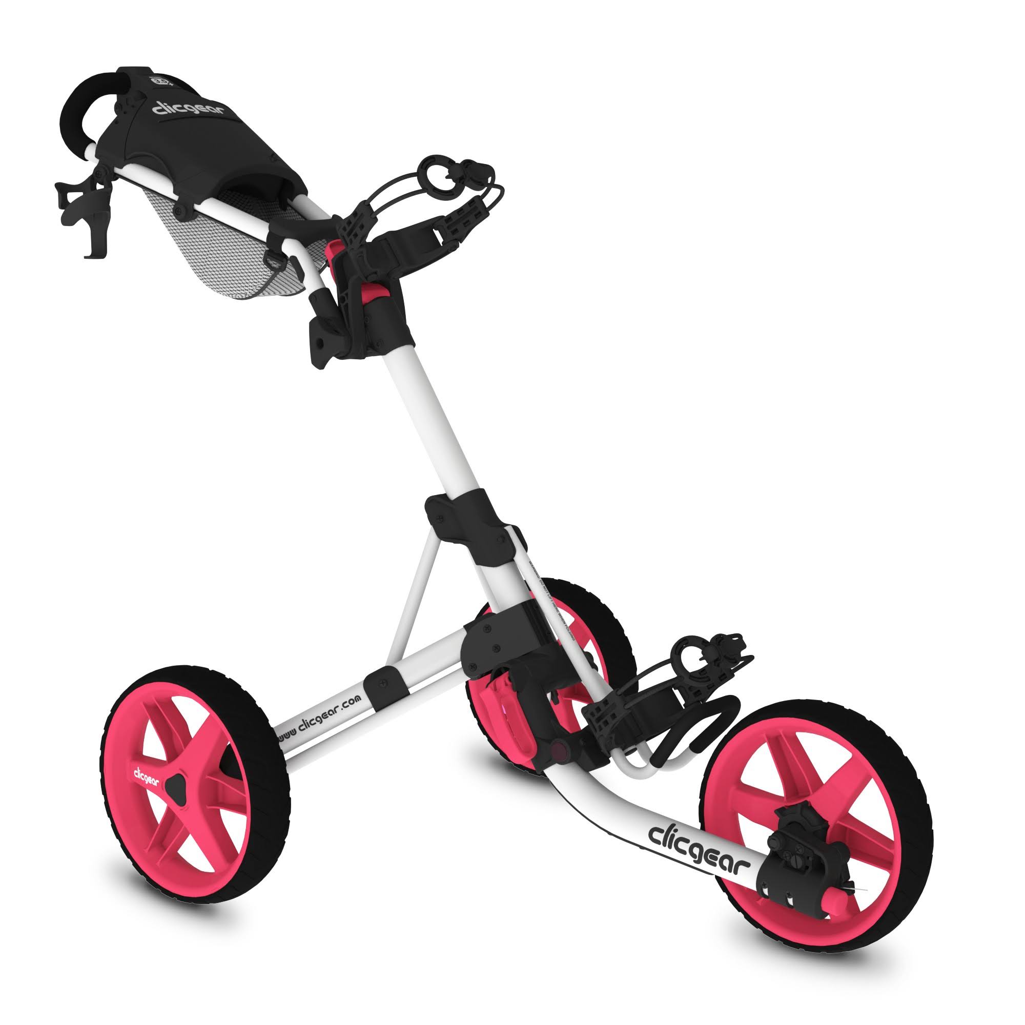 Clicgear Model 3.5+ Golf Push Cart Charcoal-Lime