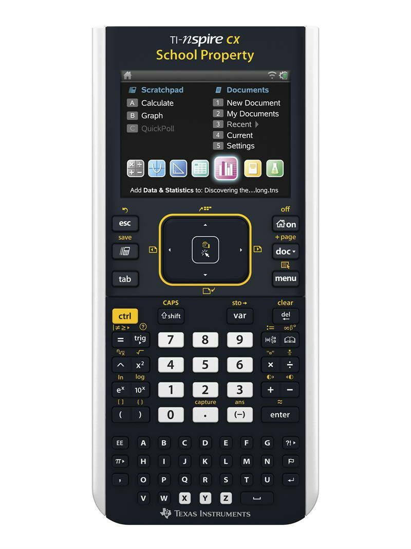 Texas Instruments TI-Nspire CX Graphing Calculator