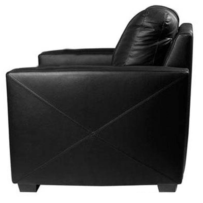 Silver Club Chair with Baltimore Ravens