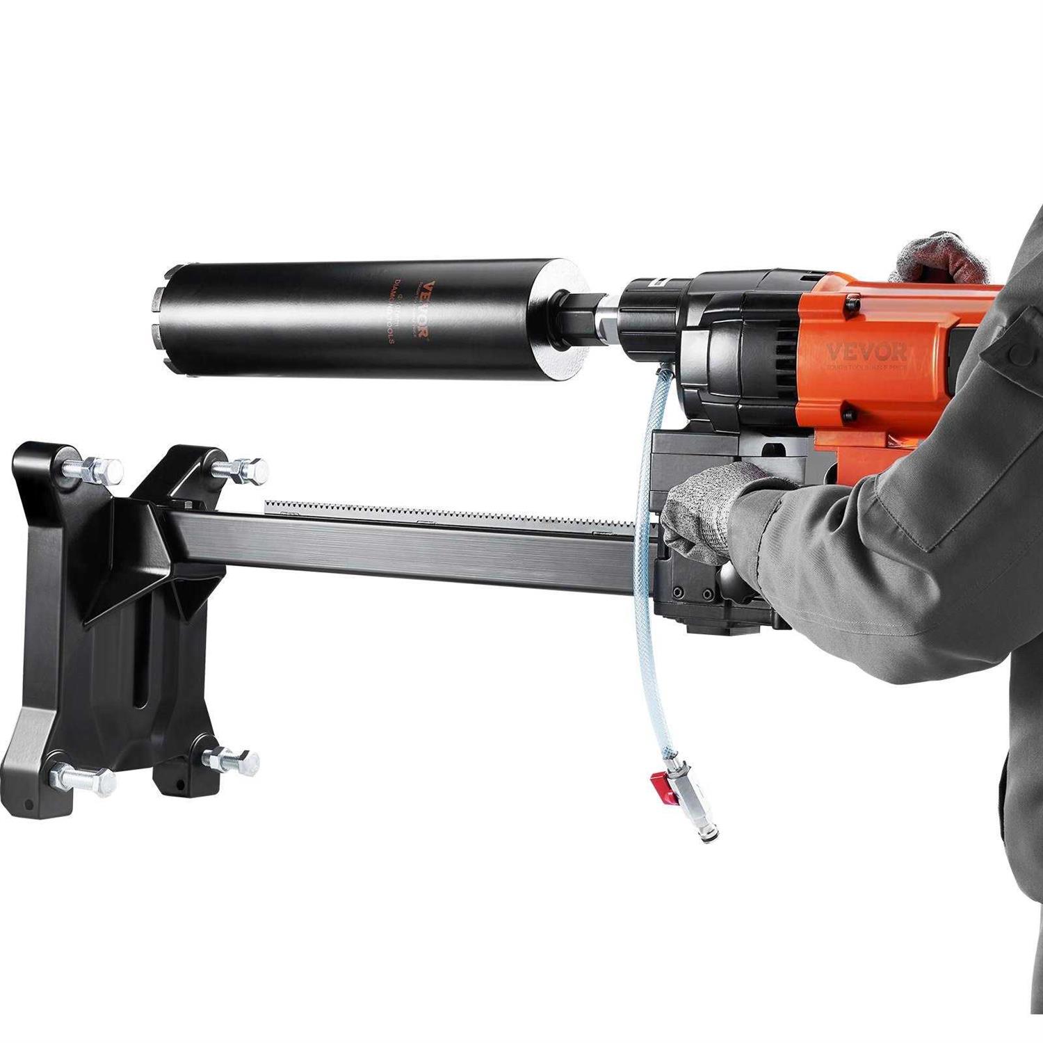 VEVOR Diamond Core Drilling Machine 10in Wet Concrete Core Drill Rig with Stand Wheels - Shop Hardware Tools Online Store