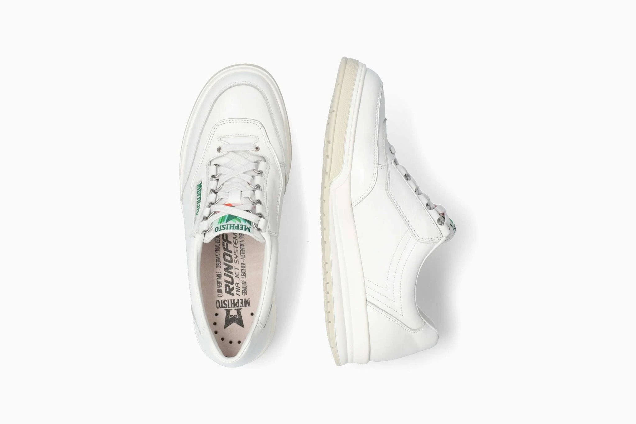 Men&s Mephisto Match, Size: 11.5, White