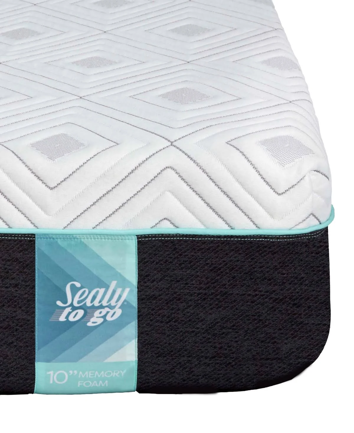 Sealy to Go 10-Inch Memory Foam Mattress, Size: California King