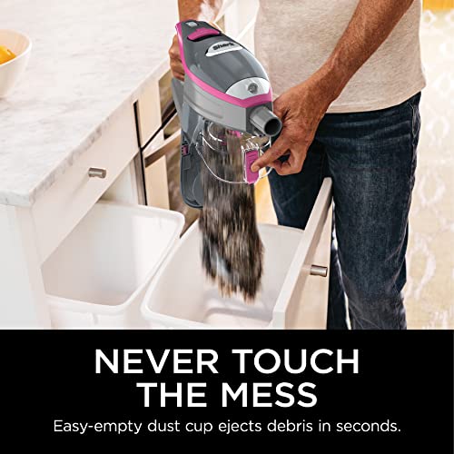 Shark HV371 Rocket Pro DLX Corded Stick, Removable Hand Vacuum, Advanced Swivel Steering, XL Cup, Crevice Tool, Upholstery Tool & Anti-Allergen Dust Brush (Renewed)