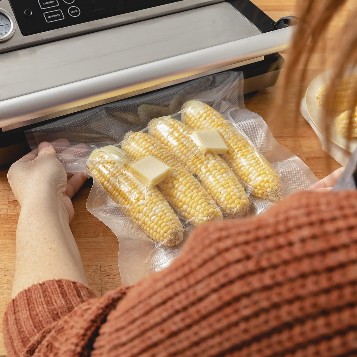 Avid Armor - Vacuum Sealer Machine A420, Vacuum Food Sealer for Foods, Meat Sealers Vacuum Packing Machine, Compact Vacuum Sealers with 12-Inch Vaccum Sealer Bar