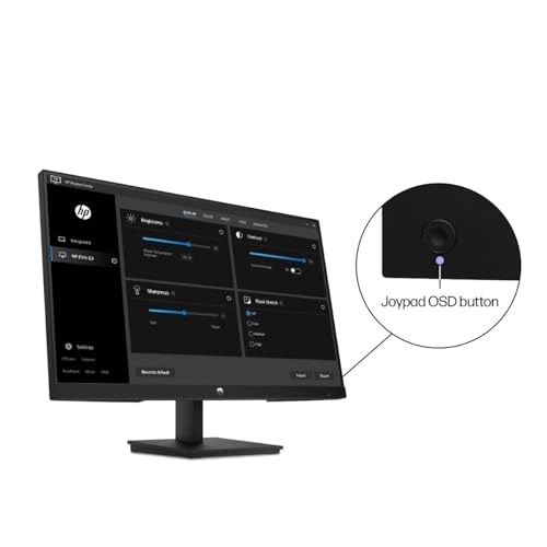 HP P22 G5 22 inch 1920 x 1080 Full HD Edge LED LCD Monitor, 2-Pack Bundle with HDMI, VGA, and Displayport
