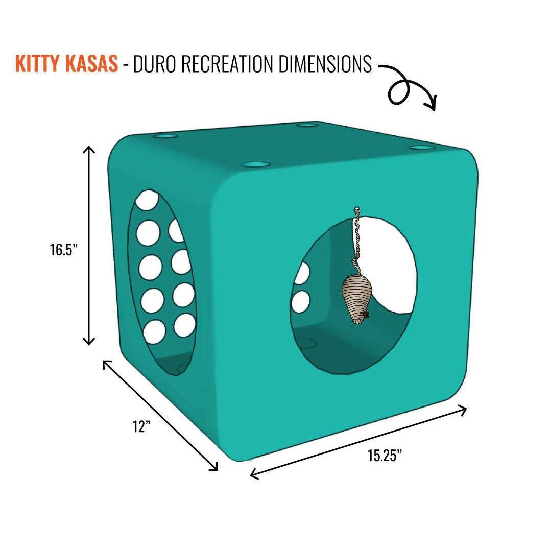 Kitty Kasas New! Duro Series cat House KKR1-115 - Pet Supplies online store