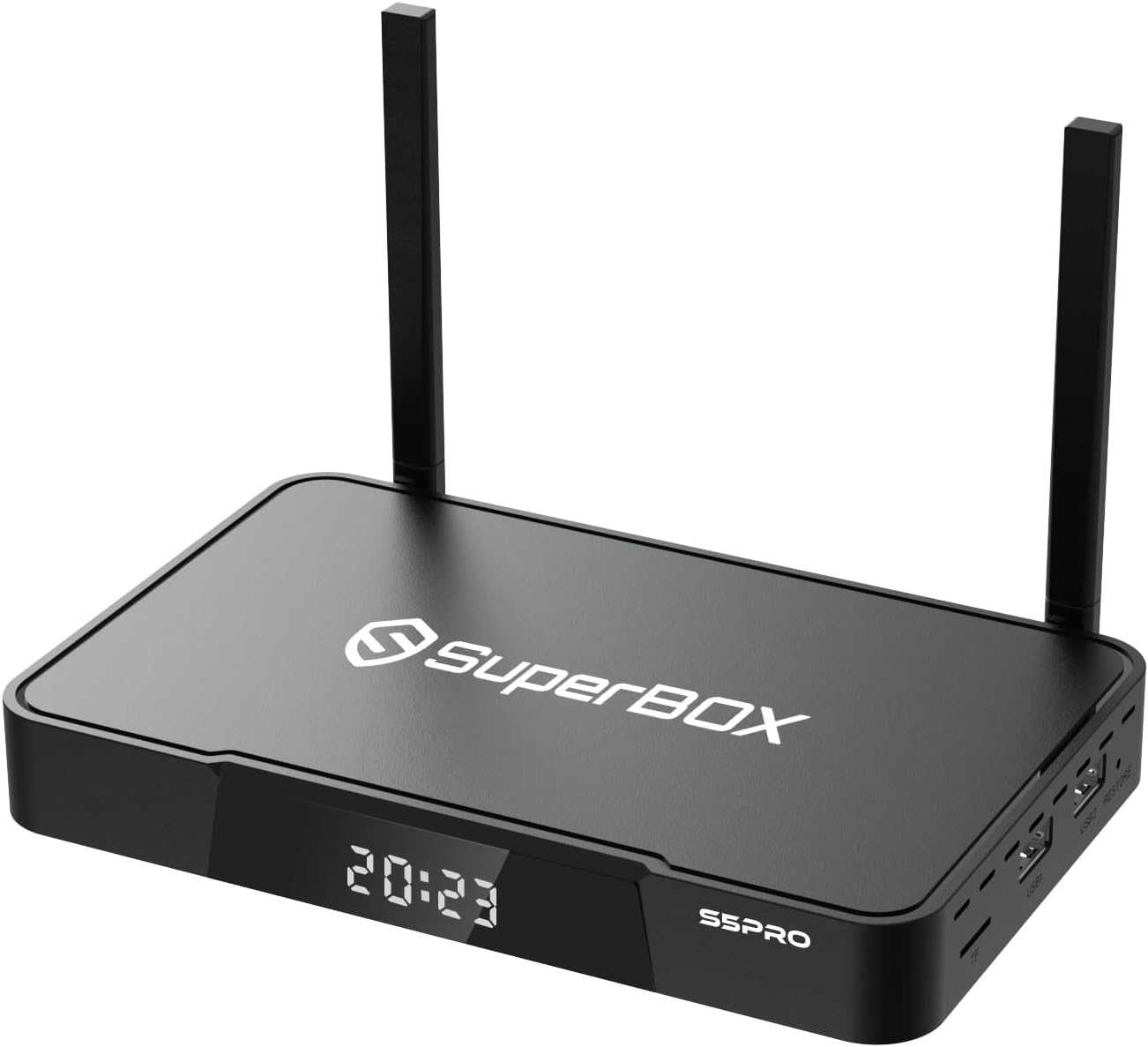 2024 New Version TV Box S-5 P-ro Elite Fully,Large Capacity 4G RAM+32G ROM, Super Latest S-5 PRO Series Samrt TV Box with Remote & Voice Remote for Family Fun,Easy Setup Guide