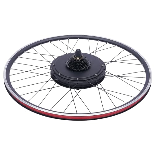 Electric Bike Conversion Kit, 48V 1000W 700C 28"/ 29" Front/Rear Wheel Electric Bicycle Hub Kit Dual Mode Controller w/LCD Display & PAS, 5-Speed Adjustment E-Bike Conversion Kit