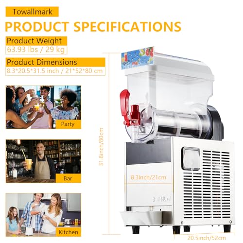 Garvee Commercial Slushy Machine