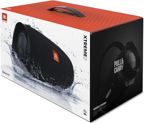 JBL Xtreme 2, Waterproof Portable Bluetooth Speaker, Black