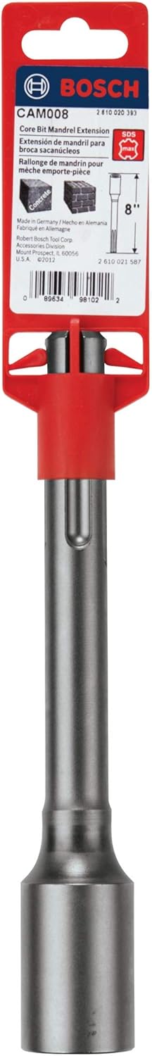 BOSCH CAM008 8" SDS-max Core Bit Adapter
