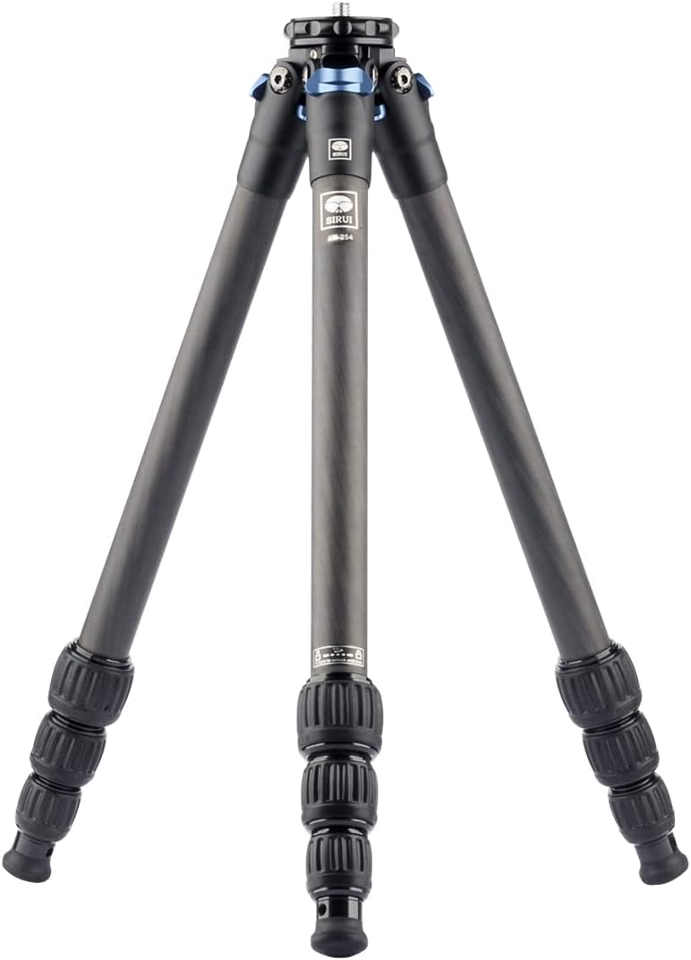 SIRUI AM-223 Carbon Fiber Camera Tripod Mini Travel Compact Tripod with 360° B-00K Ball Head, Arca Swiss Quick Release Plate, Loads up 15KG, Max Height 16.6, Folded Height 12.1