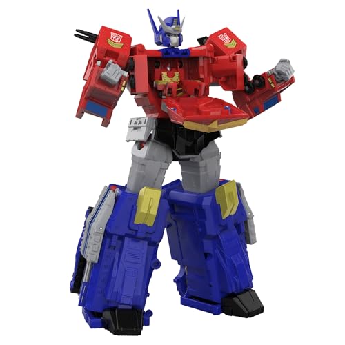 Transformers Age of The Primes Titan Class The Thirteen Star Optimus Prime, 15-inch Converting Action Figure, Robot Toys for Ages 15+
