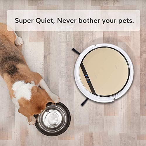 ILIFE V5s Pro Robot Vacuum and Mop Combo, Slim, Automatic Self-Charging Robot Vacuum Cleaner, Daily Schedule, Ideal for Pet Hair, Hard Floor and Low Pile Carpet