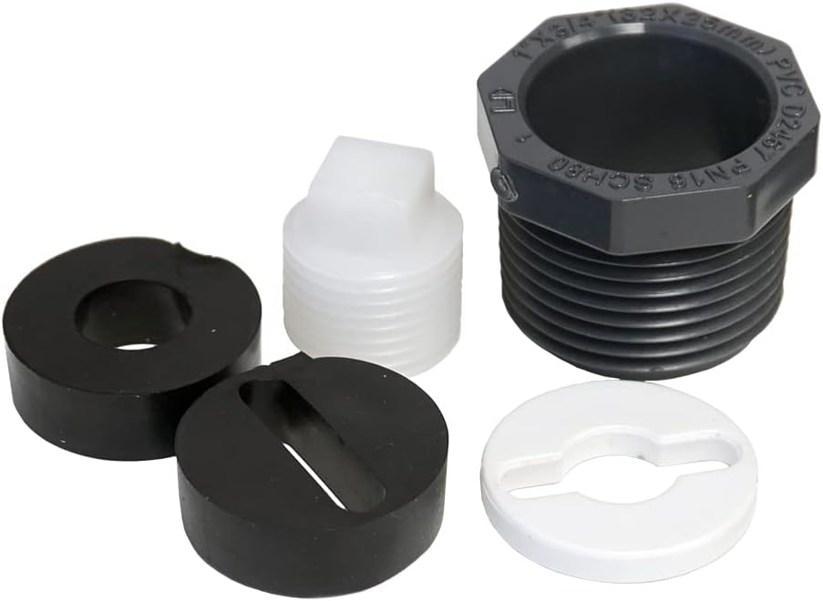Merrill MFG 6-Inch Well Seal, Cap, Single Drop 1-1/4 in Pack of 2