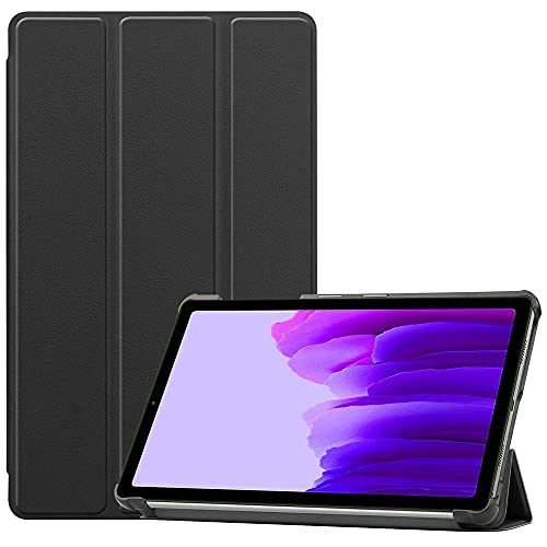 Samsung Galaxy Tab A7 Lite 8.7" (32GB, 3GB) Wi-Fi Only Android Octa-core Tablet, US Model SM-T220 W/Folding Smart Cover Leather Case