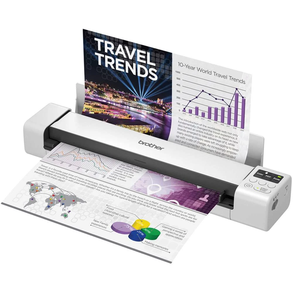 Brother DS-940DW Duplex and Wireless Compact Mobile Document Scanner