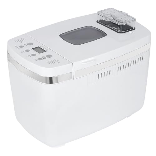 Patioer Bread Maker Machine, 3 LB Automatic Breadmaker with Gluten Free Setting, Dual Paddle, Digital Programmable, 3 Crust Colors, 3 Loaf Sizes
